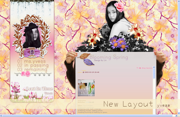 Lin Zhang's blog template