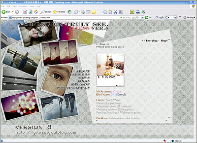Lin Zhang's blog template